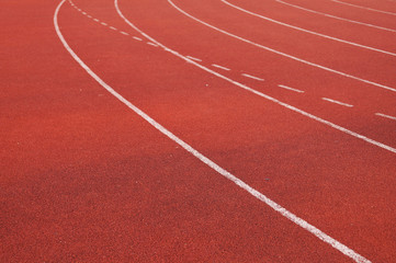 Fototapeta premium Athletics and sport run track