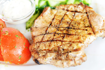 fried meat