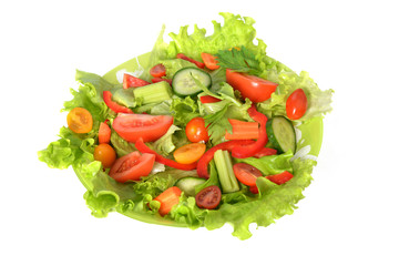 salad with vegetable