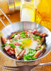 fried eggs