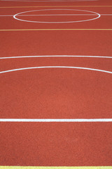 Obraz premium basketball court