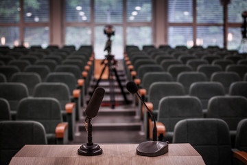 empty conference room