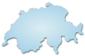 Carte de la Suisse