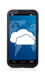 cloud touch screen phone