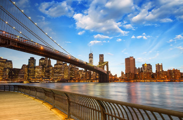 Naklejki  Most Brookliński w Nowym Jorku