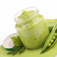 pea puree