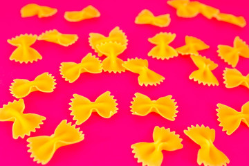Fototapeta na wymiar Italian pasta close-up