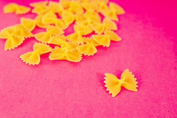 Italian pasta close-up