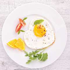 egg heart