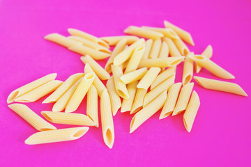 Italian pasta close-up