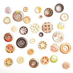 wooden buttons