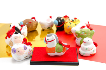 干支 十二支置物