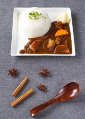 Curry rice , Japanese food