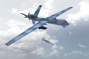 Fototapeta na wymiar Unmanned Drone