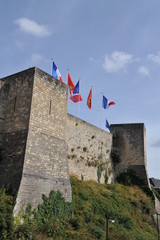 Remparts sud, ch&acirc;teau de Caen 2