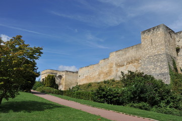 Remparts sud, château de Caen 3