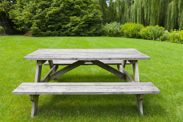 Naklejka premium Picnic Table