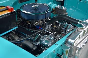 Customized Car Engine