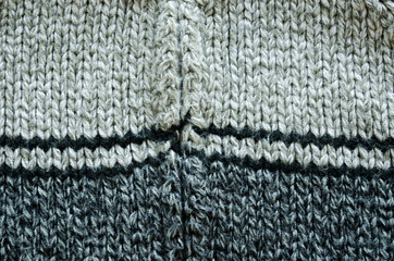 closeup  grey black wool texture background