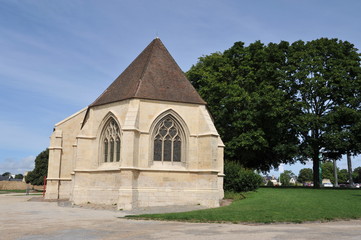 Abside de la chapelle Saint Seorges, château de Caen