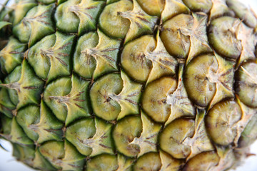 Pineapple close-up images.