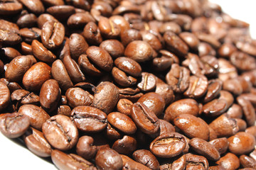 Kaffeebohnen-Hintergrund