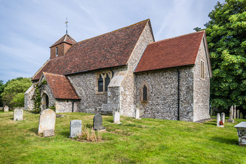 Fototapeta na wymiar England Kirchenansicht