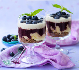 blueberry parfait