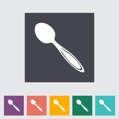 Spoon flat icon
