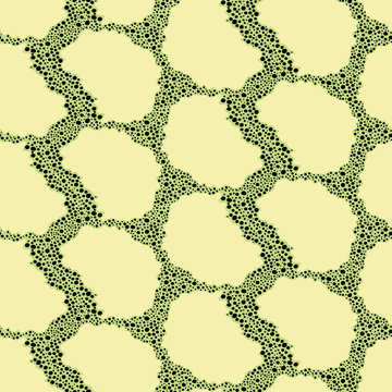 Seamless abstract snake pattern