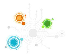 map of the color circles