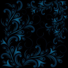 dark blue foliage
