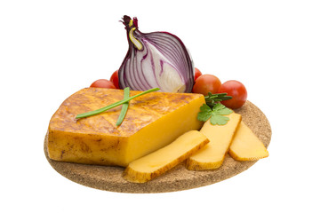 Cheese onion and tomatoes