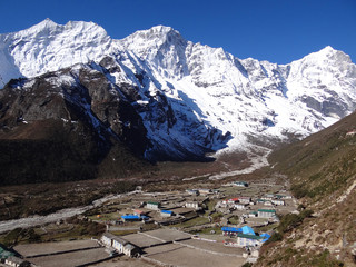Village de Thame, Solukhumbu - Népal