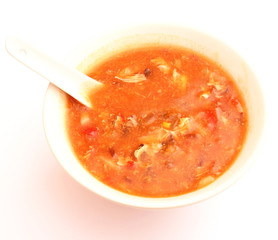Sauer Scharf Suppe