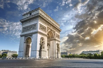 Deurstickers Arc de Triomphe Paris © PUNTOSTUDIOFOTO Lda