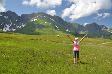 Melchsee-Frutt. Switzerland