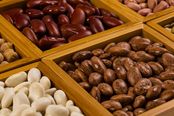Boxes of beans