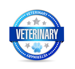 veterinary seal illustration design