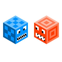 Cube Monsters / Robots