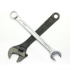 Adjustable wrench and wrench
