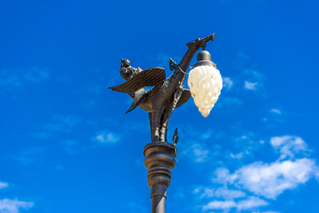 Street lamp in Thailand