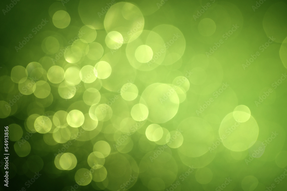 Wall mural abstract bokeh background