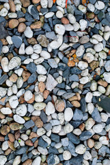 various pebble stones