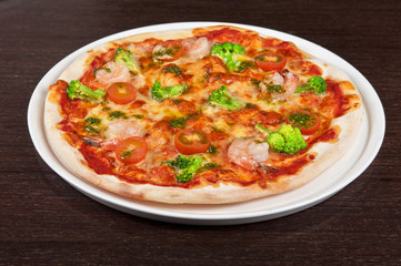 seafood pizza