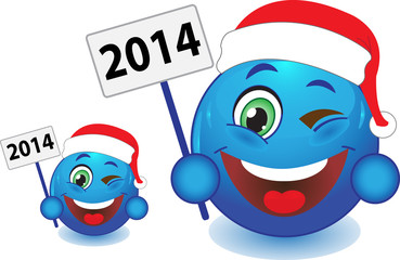 Смайл Новый год, Рождество. Улыбка.