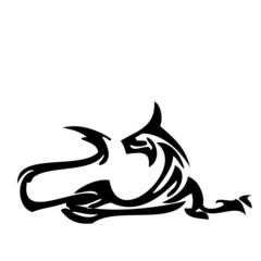 Katze Abstrakt Tattoo Vektor