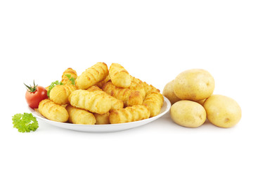 Kroketten mit Kartoffeln