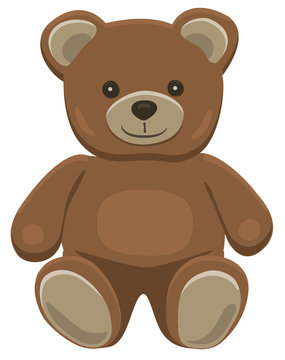 Teddy bear sitting