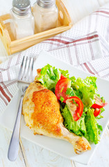 fried chicken leg